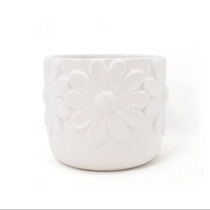 New Target Bullseye Playground White Ceramic Daisy Planter, Spring 2026